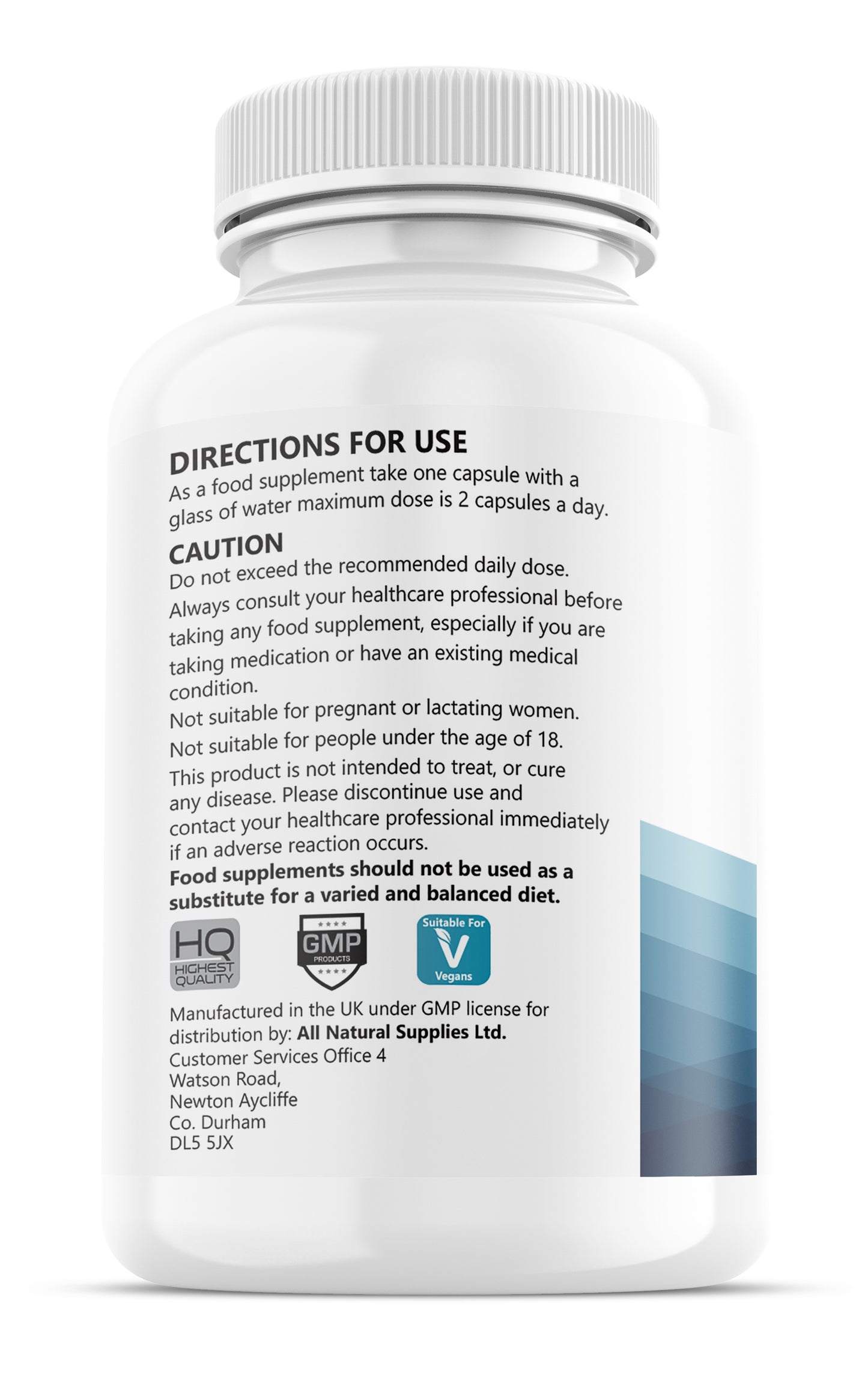 5-htp 200mg plus vitamin b6 and magnesium glycinate capsules