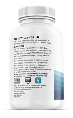 5-HTP 200mg plus Vitamin B6 and Magnesium Glycinate Capsules