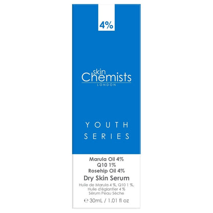 Dry Skin Serum Marulua Oil 4%, Q10 1%, Rosehip Oil 4% 30ml