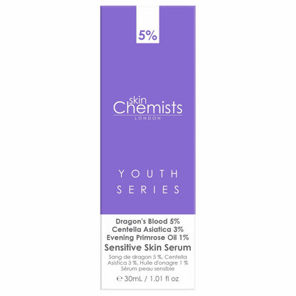 Sensitive Skin Serum Dragon's Blood 5%, Centella Asistica 3%, Evening Primrose Oil 1% 30ml