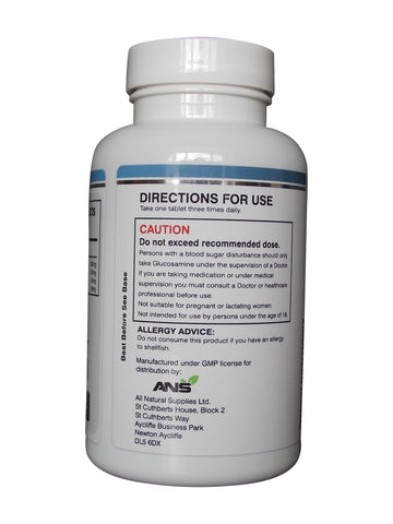 Glucosamine Chondroitin MSM and Vitamin C  180 Tablets